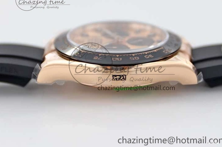 MiroTime 0209 WrinkleFree Daytona 116515 RG TWF 1:1 Best Edition 904L Steel RG Black Dial on Oysterflex Strap A 2417